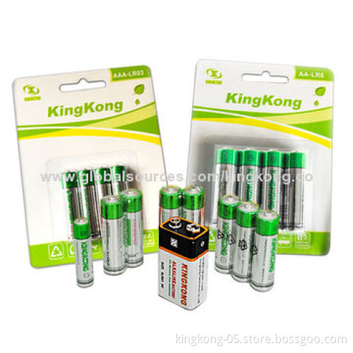 AAA Alkaline Battery, 1.5V Voltage, Best Leakage-resistant